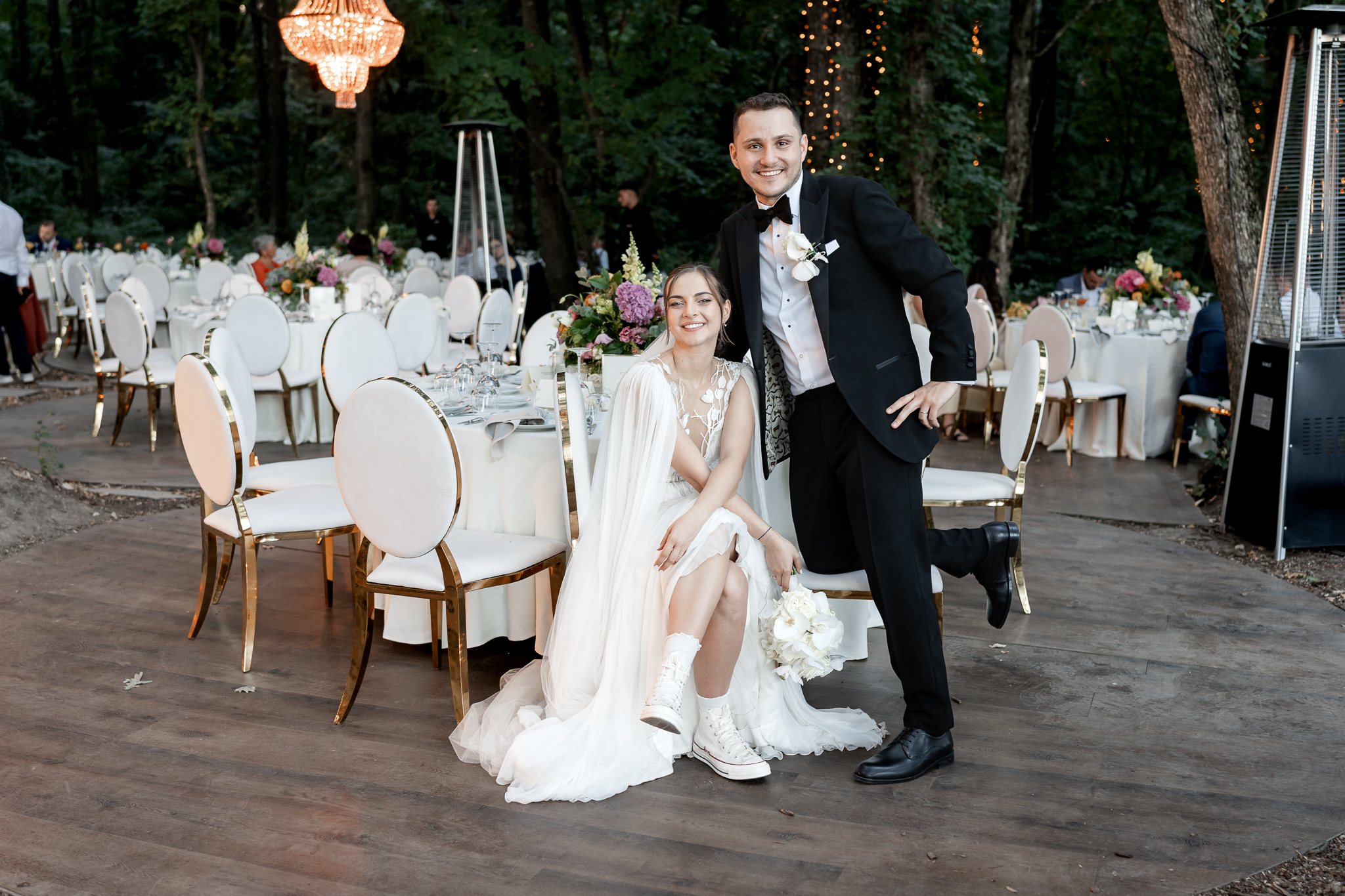 Portret de cuplu cu Mălina și Andrei la Pădurile Regale - fotografie de nuntă FOTOTIME
